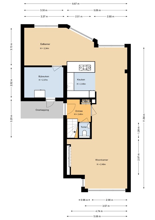 mediumsize floorplan